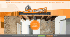 Desktop Screenshot of dieutre-maconnerie.com